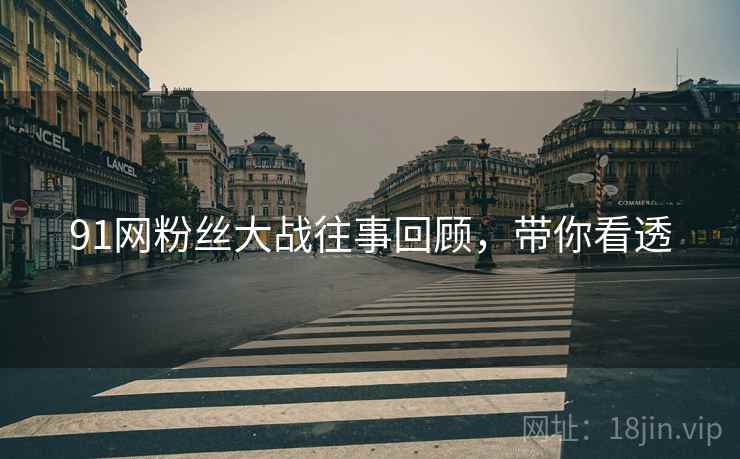 91网粉丝大战往事回顾，带你看透