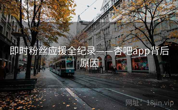 即时粉丝应援全纪录——杏吧app背后原因