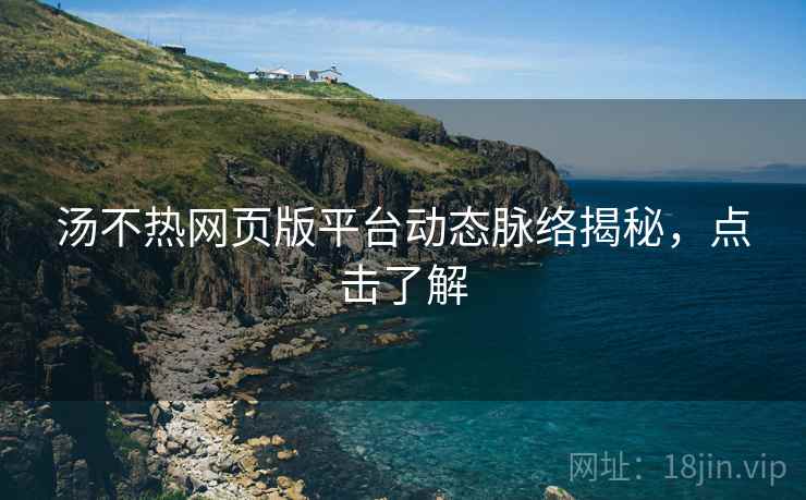 汤不热网页版平台动态脉络揭秘，点击了解